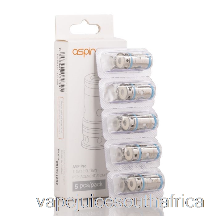 Vape Juice South Africa Aspire Avp Pro Replacement Coils 1.15Ohm Regular Coils